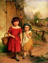 Pequeños aldeanos, 1869